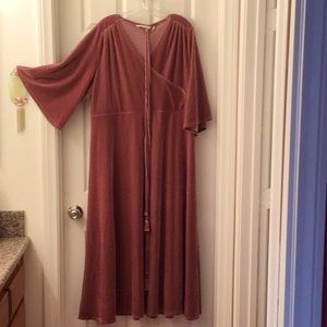 Long Velour Dress